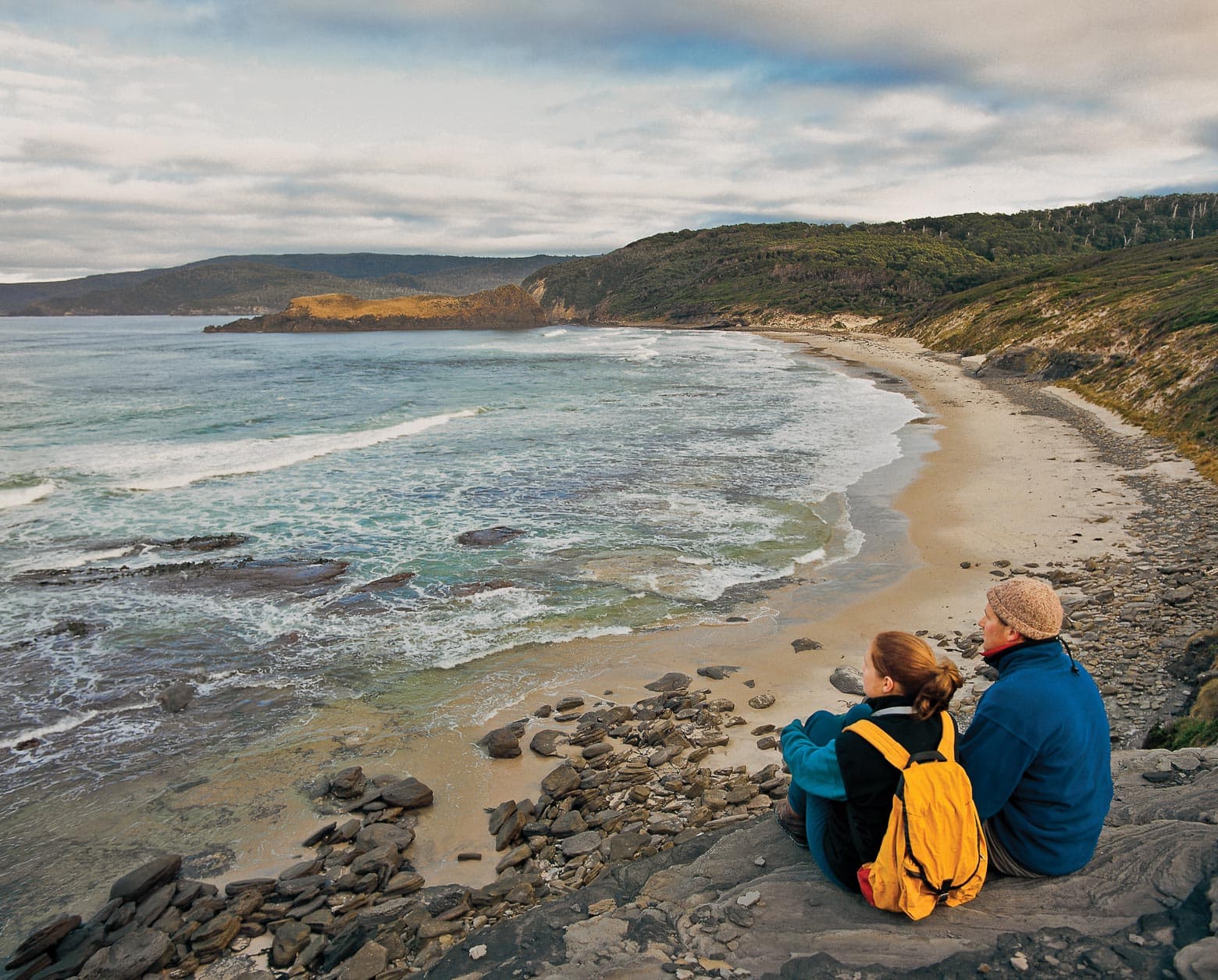 South Cape Bay Beach - Lap of Tasmania road trip