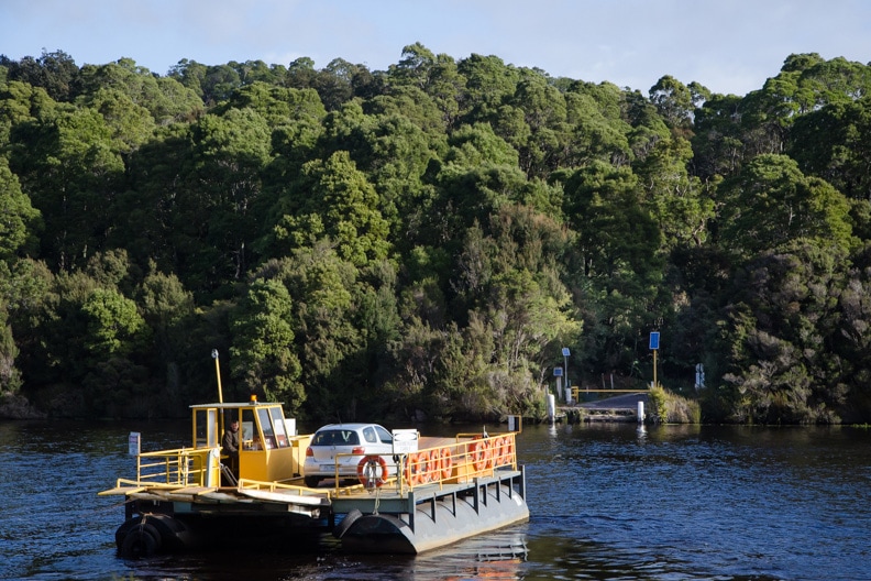 The 'Fatman' Barge at Corinna