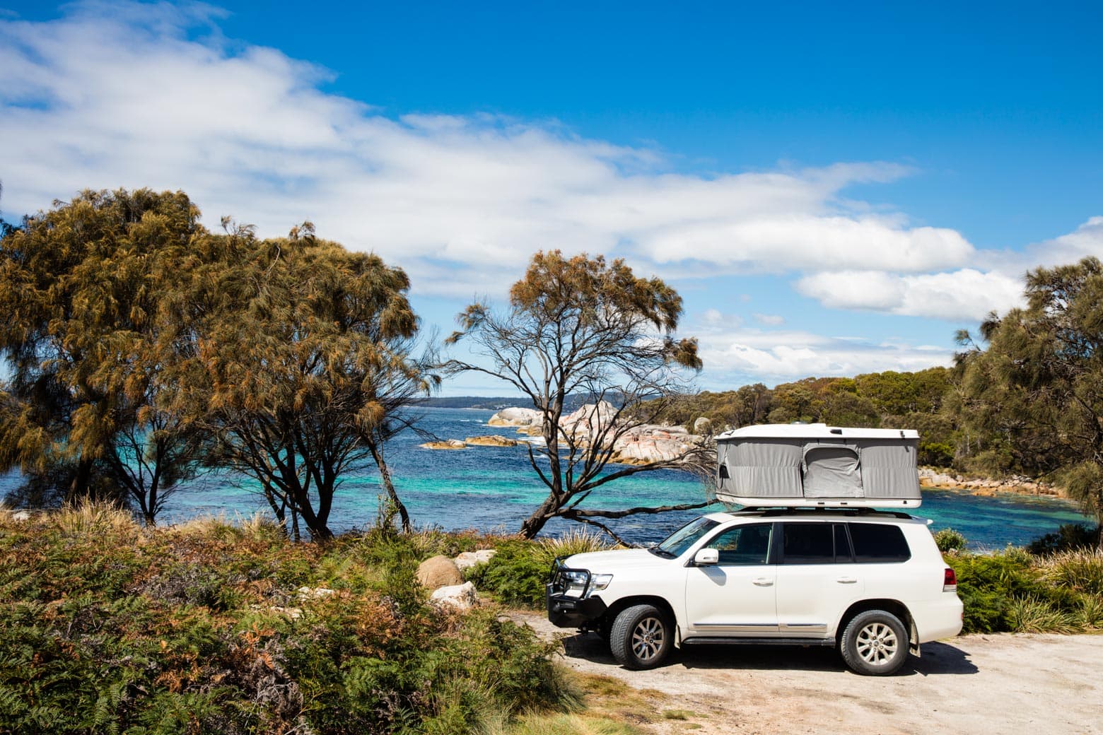 camping road trip tasmania