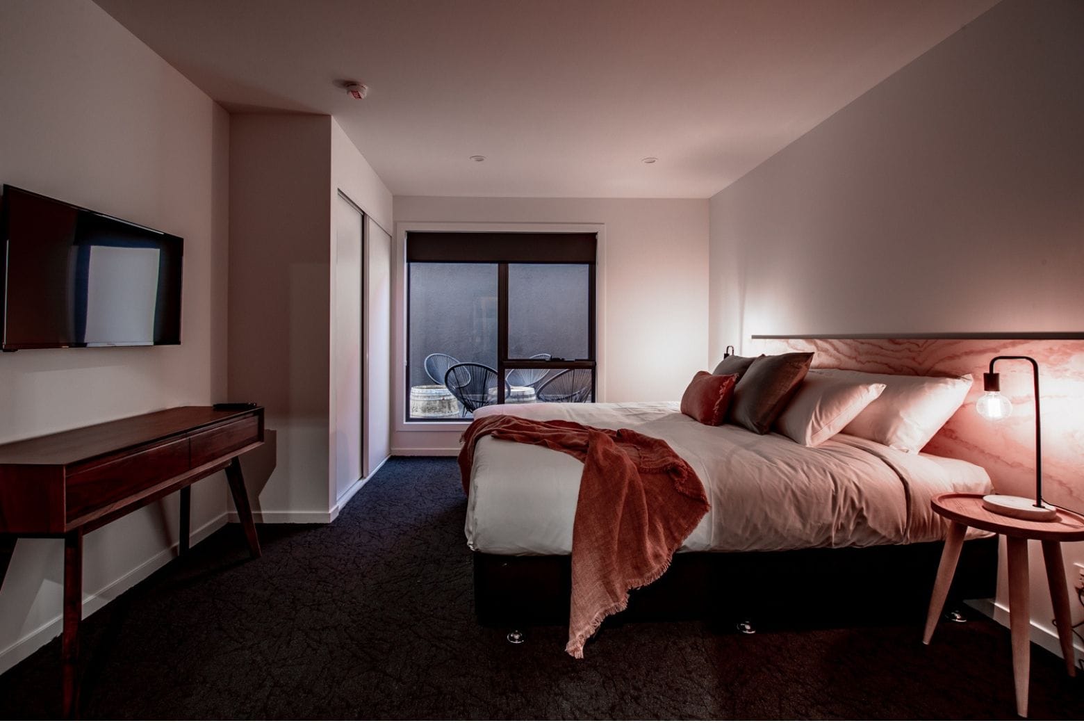 Bedroom at Change Overnight - Best places to stay Launceston - Tasmania Road Trip