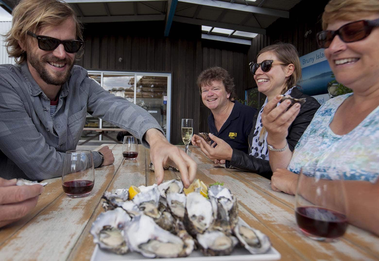 Taste Get Shucked Oysters on Bruny Island Tours from Hobart
