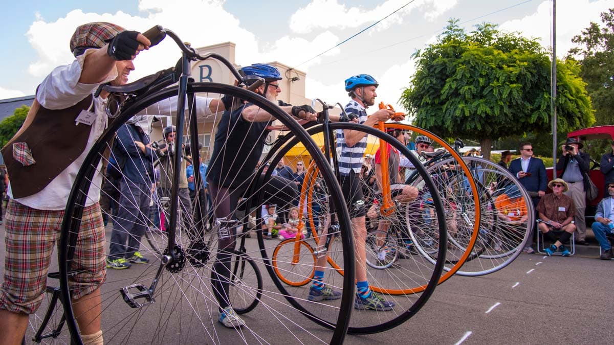 National Penny Farthing Championships and Evandale Village Fair