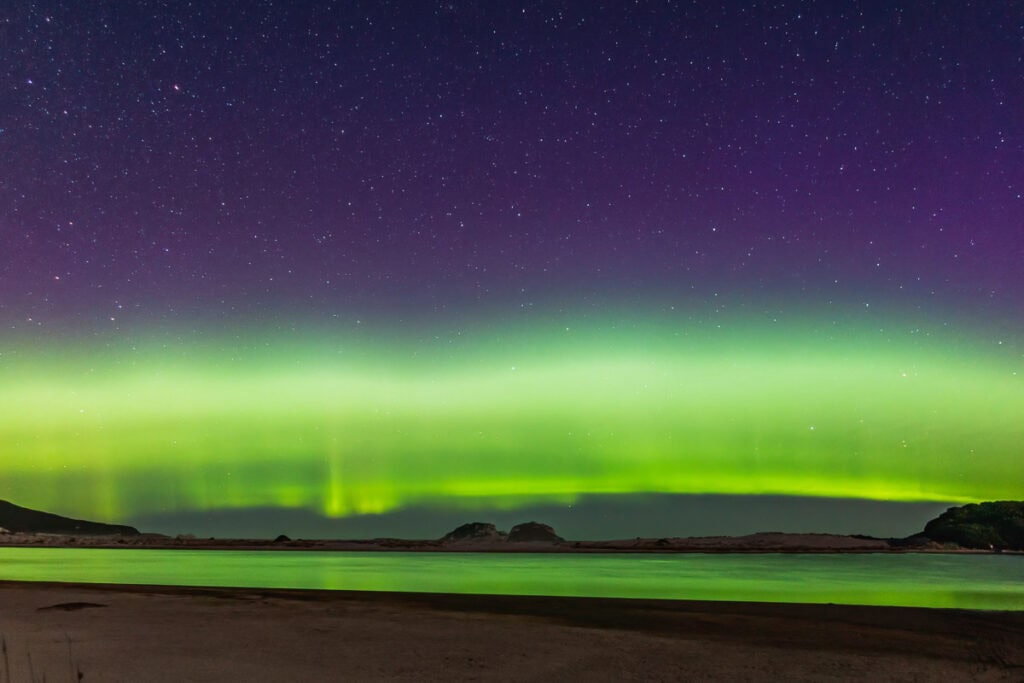 Southern Lights in Tasmania - South Cape Bay