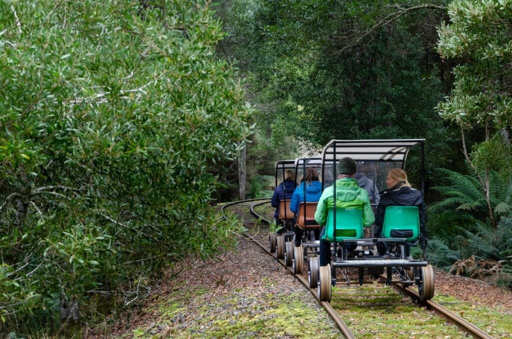 Railtrack Riders Tasmania - Pedal power made easy!